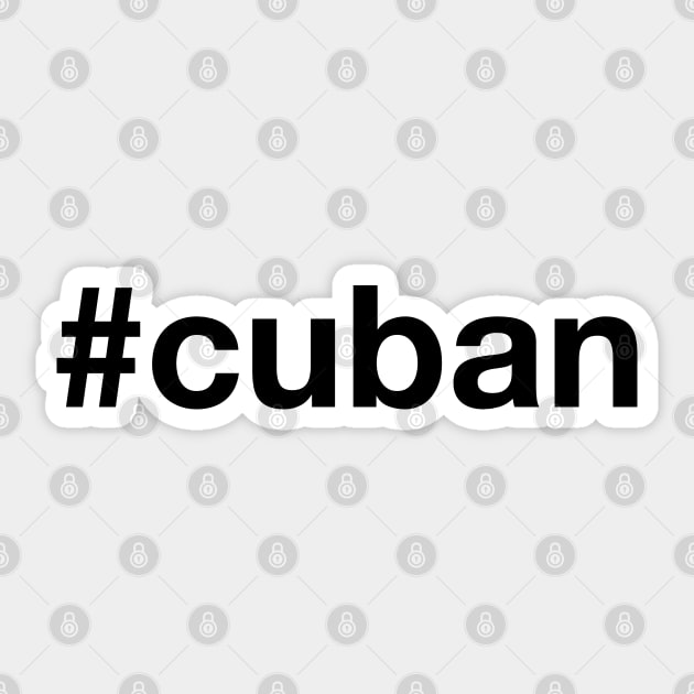 CUBAN Sticker by eyesblau